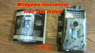 Trail camera review Wildgame Innovations x10cg [upl. by Lerret]