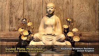 Venerable Canda  Anukampa Bhikkhuni Project  Global Metta Meditation Retreat 2021 [upl. by Zinck]