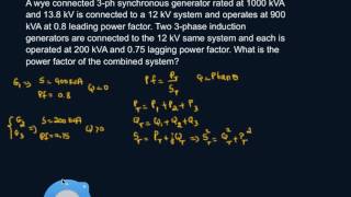 Calculate Combined System Power Factor [upl. by Mathi]