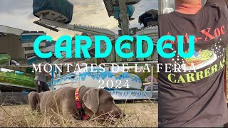 MONTAJES DE LA FERIA DE CARDEDEU 2024 🎡🎢 [upl. by Argus]