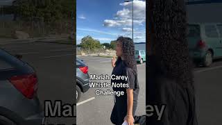 Omg elle est vraiment incroyable 😳😱 mariahcarey challenge whistle viralvideo singer [upl. by Hoagland865]