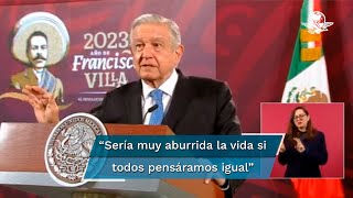 AMLO felicita a la ministra Norma Piña “no tenemos que pensar lo mismo” [upl. by Nitsa]