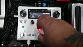 Eventide H90  Usando Whammy no footwsitch sem usar pedal de expressão [upl. by Ryder]