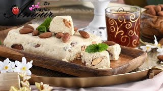 halva  chamia sans cuisson halwa turc dessert facile de Ramadan [upl. by Dewees38]