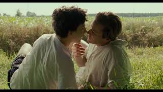 Elio kissing Oliver first time  Call Me By Your Name [upl. by Thurber]