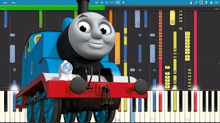 IMPOSSIBLE REMIX  Thomas The Tank Engine Theme Song  Piano Cover [upl. by Fowle]