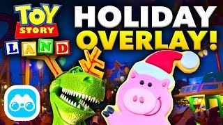 Toy Story Land HOLIDAY OVERLAY Arrives at Walt Disney World  Disney News Update [upl. by Kinelski510]