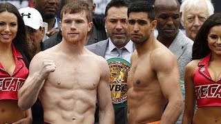 Saul Canelo Alvarez vs Amir Khan Fight Prediction Breakdown Weigh In  Gennady Golovkin vs Winner [upl. by Riek]