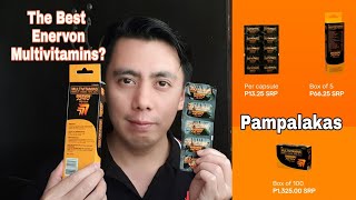 A NURSE REVIEWS ENERVON ACTIV MULTIVITAMINS MINERALS  GINSENG  ROYAL JELLY  REAL TALK [upl. by Ahsinav]