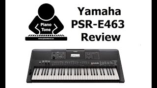 Yamaha PSRE463 Review [upl. by Ydur]