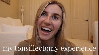 my tonsillectomy experience  positive recovery [upl. by Romeon385]