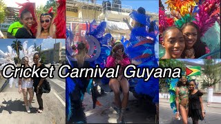 CRICKET CARNIVAL GUYANA ROAD PARADE 2022  LOTS OF FUN  BEAUTIFUL COSTUMES  DIFFERENT BANDS  VLOG [upl. by Boar541]