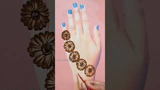 Very Easy Coins Mehndi Design 2024 mehndidesign yotubeshorts easymehndi viral mehndi trending [upl. by Greene]