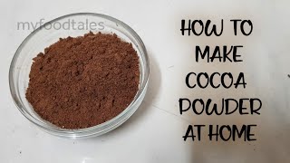 Homemade Cocoa Powder  cocoa powder [upl. by Nnayllas]