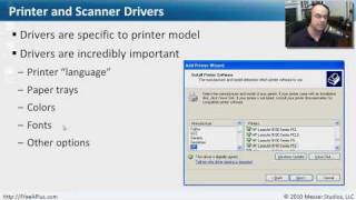 Troubleshooting Printing  Part 2 of 2  CompTIA A 220701 23 [upl. by Ettennej533]