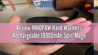 Review INNOPAW Hand Warmers Rechargeable10000mAh SplitMagnetic 2 PackElectric Reusable Hand Warme [upl. by Zerla]