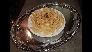 PASTA met garnalen en surimi  vapiano 2019 [upl. by Mellisent]