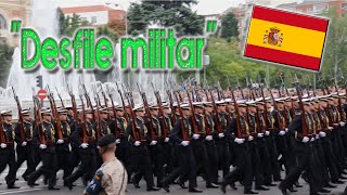 ASÍ ES EL DESFILE MILITAR EN ESPAÑA  DÍA DE LA HISPANIDAD 2018 [upl. by Xam508]