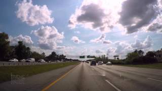 Driving Through Orlando Florida Time Lapse  Universal Orlando International Drive Walt Disney World [upl. by Naut787]