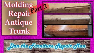 Making Missing Molding on Furniture Part 2 [upl. by Azarria]