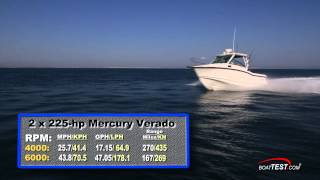 Boston Whaler 285 Conquest Test 2012 By BoatTestcom [upl. by Retnuh164]