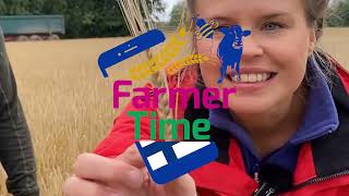 Farmer Time Finland Klassresan 2024 Tröskning i Oravais [upl. by Enneillij112]