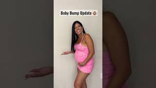 Baby Bump Update 🤰👶🏽 25 weeks shorts [upl. by Madeline]