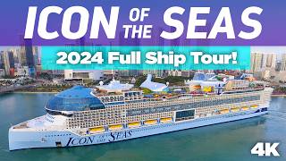 Icon of the Seas 2024 Cruise Ship Tour [upl. by Jar]