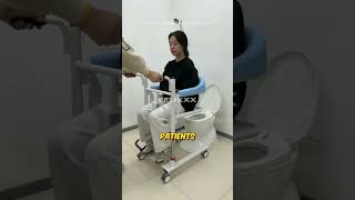 Hydraulic Wheelchair For Moving Patients And The Elderly [upl. by Sidnal]