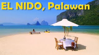 EL NIDO Palawan Philippines  4k  Ultra HD [upl. by Aidole]