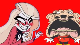 Mokey being chased by Charlie verbalase hazbinhotel meme srpelo mokey pelo [upl. by Susannah]