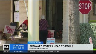 Broward voters head to the polls [upl. by Elohcan]