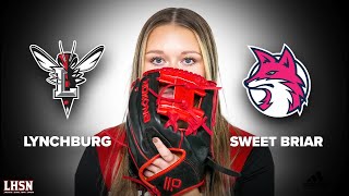 Sweet Briar Vixens vs Lynchburg Hornets Softball [upl. by Nodgnal358]