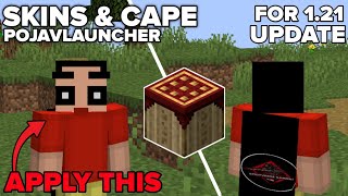 🔥SKINS amp CAPE FOR POJAVLAUNCHER 121🔥 [upl. by Tankoos]