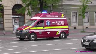 223 Vehicule de Interventie in Cluj  Emergency Vehicles in Cluj  2020 [upl. by Aronaele]