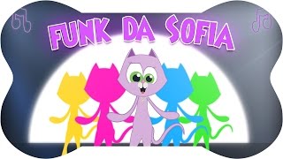 Funk da Sofia  MELHOR MÚSICA PARA FESTA INFANTIL  Playlist da Turminha do Caramelo [upl. by Agata141]