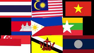 asean Brunei Cambodia Indonesia Laos Me Myanmar Philippines Singapore Thailand Vietnam [upl. by Rehm629]