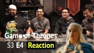 Game of Thrones and Season 3 Episode 4  Reaction [upl. by Sucramal651]