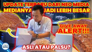 NEO MEDIA SIZE XL   ASLI ATAU PALSU  GIVE AWAY ALERT [upl. by Buchanan]