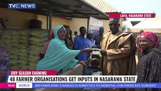 48 Farmer Organisations Get Inputs in Nasarawa States [upl. by Minny]