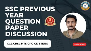 SSC PYQ Discussion in Tamil  Detailed Study  Tips amp Tricks for success  WEW Worshop Series  Mani [upl. by Amoritta]