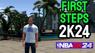 NBA 2K24  My Career  Part 1  quotPlayer Creation NBA Debutquot [upl. by Quinn596]