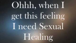 Marvin Gaye  Sexual Healing lyrics [upl. by Elyr]