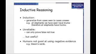 Lecture5 HCI Reasoning inductive deductive and abductive Problem Solving UrduHindi [upl. by Lydia432]