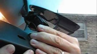 e46 rearview mirror removal super easy [upl. by Vassaux]