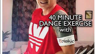 40 MINUTES dance exercise with WOWSKIE [upl. by Amandie]