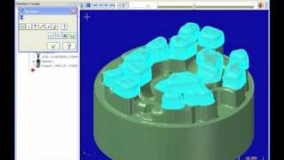 Mastercam X5 Smart Roughing amp Finishing [upl. by Marianna]