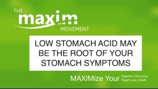 Low Stomach Acid May Be The Root Of Your Stomach Symptoms GERD [upl. by Ariadne]