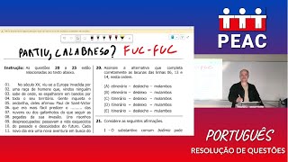 PEAC 2024  Português  2ª Aula de Revisão para o Vestibular UFRGS 2025 [upl. by Nilekcaj997]