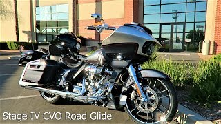 Stage IV CVO Road Glide 2019 HarleyDavidson w CFR Exhaust  Road Test [upl. by Eloken]